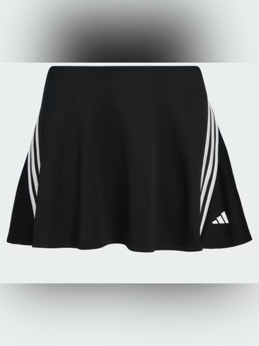 Adidas Black Skort with White Accents